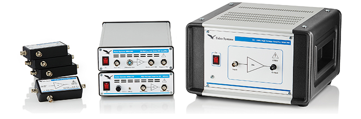 High voltage, high speed laboratory amplifiers